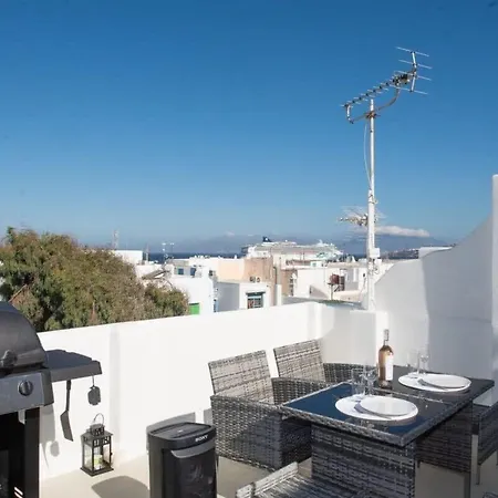 Apartment Amazing Maisonette With Roof Garden & Bbq Mykonos Town