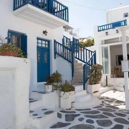 Amazing Maisonette With Roof Garden Apartment Mykonos Town